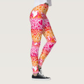 Lesbischer Sunset Pride Squiggle Leggings (Rechts)