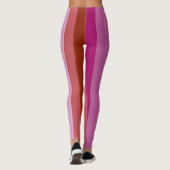 Lesbischer vertikaler Streifen der Leggings (Rückseite)