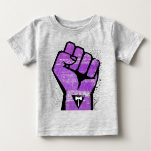 Lesbischer Widerstand Baby T-shirt