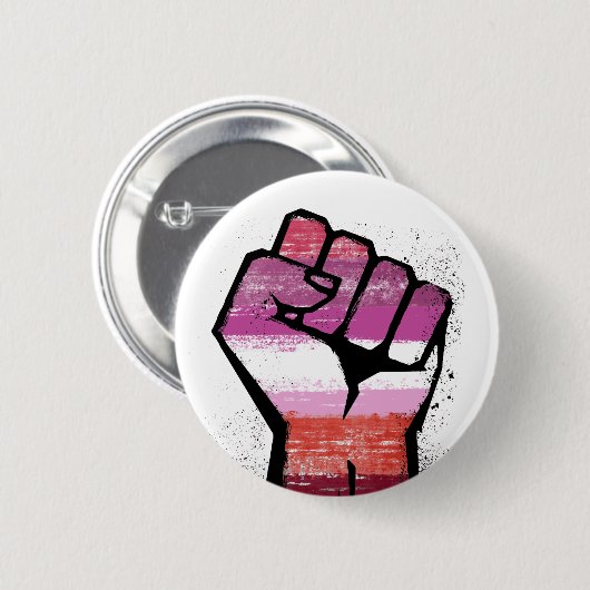 Lesbischer Widerstand Button (Vorne & Hinten)