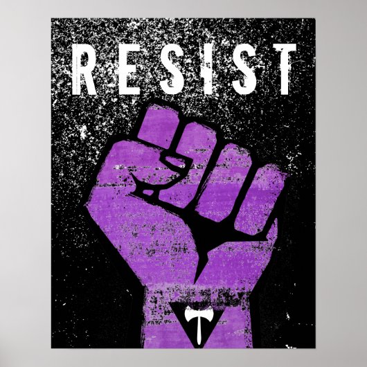 Lesbischer Widerstand Poster (Vorne)