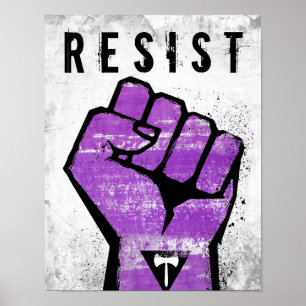 Lesbischer Widerstand Poster
