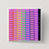 Lesbisches Abzeichen Button (Vorderseite)