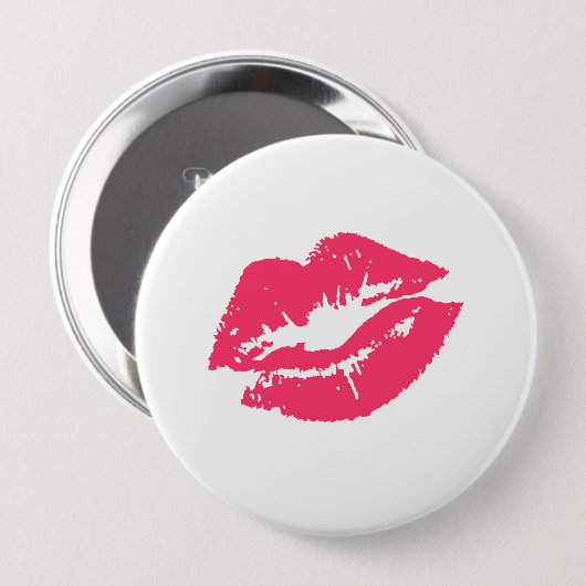 LESBISCHES LIPPENsymbol Button (Vorne & Hinten)