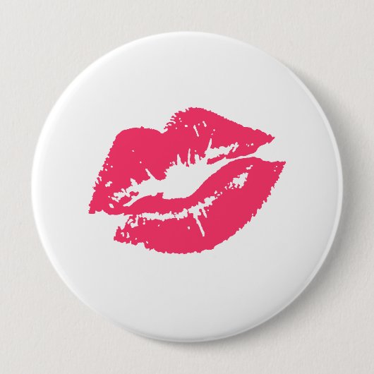 LESBISCHES LIPPENsymbol Button (Vorderseite)