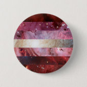 Lesbisches Nebelfleckflaggen-Button Button (Vorderseite)