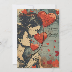 Lesbisches Paar LGBTQ Valentinstag Feiertagskarte