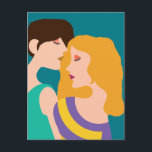 Lesbisches Paar Schöne Frauen in der Liebe Zeichne Postkarte<br><div class="desc">Schönes LGBT Geschenk mit einem romantischen lesbischen Paar. Zwei Schwule halten sich in einer liebevollen Umarmung auf einem hübschen Geschenk für einen LGBTQ-Freund. Eine brünette Frau in grüner Spitze sieht liebevoll auf ihren blonden Partner aus.</div>