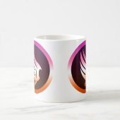 Lesbisches Pride Paragon Mass Effect Icon Verwandlungstasse (Mittel)