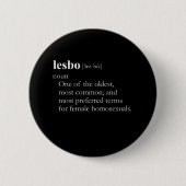 LESBO (Definition) Button (Vorderseite)