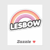 Lesbow - Sunset Aufkleber (Blatt)