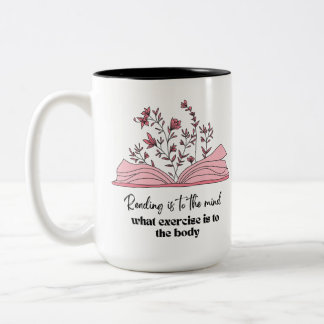 LESBÜCHER ZWEIFARBIGE TASSE