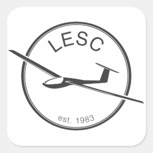LESC Decal Quadratischer Aufkleber