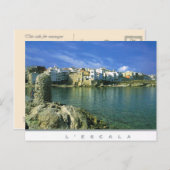 L'escala Spanien Postkarte (Vorne/Hinten)