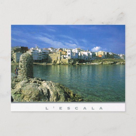 L'escala Spanien Postkarte (Vorderseite)