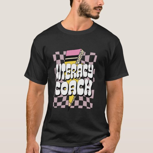 Lese-Coach Lesespezialist Förderer Leiter T-Shirt (Vorderseite)