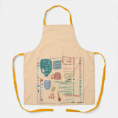 Lese es, während du die UPSIDE DOWN Referenz trägs Schürze (Vorderseite)