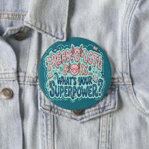 Lese-O-Lotl-Axolotl-Knopf - Was ist dein Superheld Button