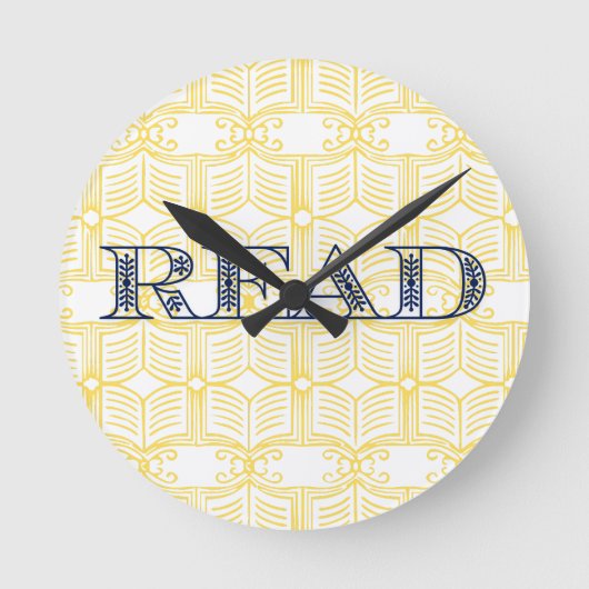 LESE RUNDE WANDUHR (Vorderseite)