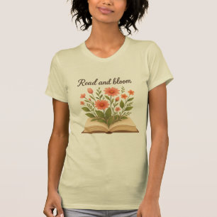 Lese- und Blüteffekt-T - Shirt