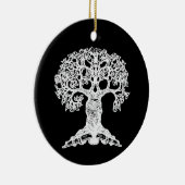 Lesebaum - Geschenkverzierung Keramikornament (Rechts)