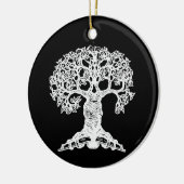 Lesebaum - Geschenkverzierung Keramikornament (Links)