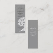 Lesebaum-regelmäßige Visitenkarte dünn (Vorne/Hinten)