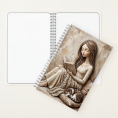 Lesebereich Journal The Quiet Studio Notizblock (Innen)