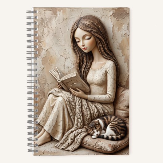 Lesebereich Journal The Quiet Studio Notizblock (Vorderseite)