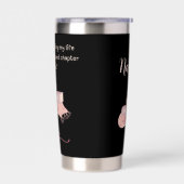 Lesebesessene Wasserflasche zum Lesen Thermobecher (Links)