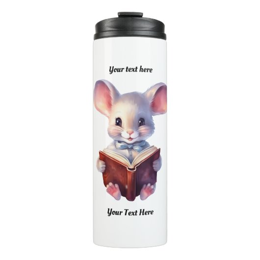 Lesebuch der Maus Thermosbecher (Vorderseite)