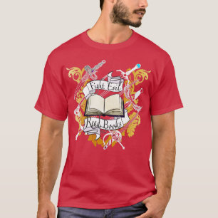 Lesebücher im Kampf gegen das Böse T-Shirt