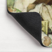 Lesebücher im Winter Mousepad (Ecke)