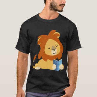LeseCartoon-Löwe-T - Shirt