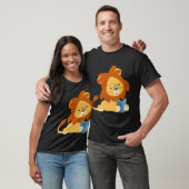 LeseCartoon-Löwe-T - Shirt (Unisex)