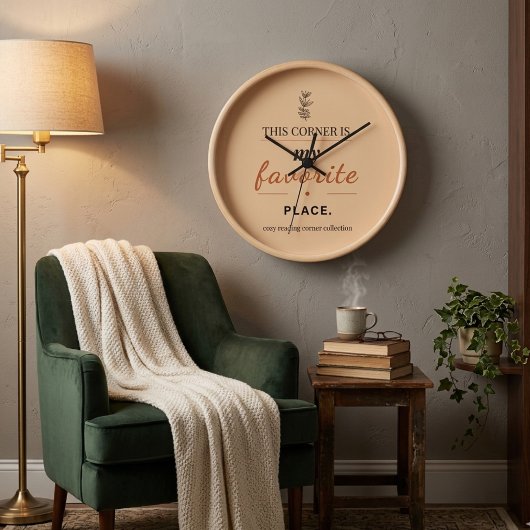 Leseckel Analog-Uhr Uhr