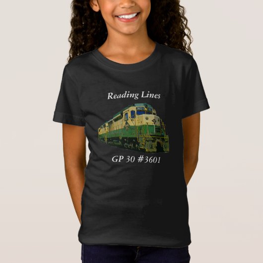Leseeisenbahn GP-30 #3601 T-Shirt (Vorderseite)