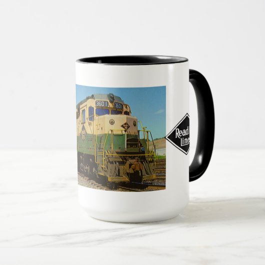 Leseeisenbahn GP-30 #3601 Tasse (VorderseiteRechts)