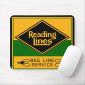 Leseeisenbahn-Linien, Luftlinie-Service Mousepad (Mit Mouse)