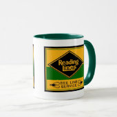 Leseeisenbahn-Linien, Luftlinie-Service Tasse (VorderseiteRechts)