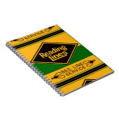 Leseeisenbahn, Luftlinie-Service-Notizbücher Notizblock (Rechte Seite)