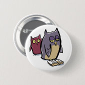 Leseeulen Button (Vorne & Hinten)