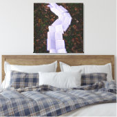 Lesegerät für Buchpfad Leinwanddruck (Insitu (Schlafzimmer))