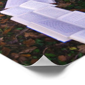 Lesegerät für Buchpfad Poster (Ecke)