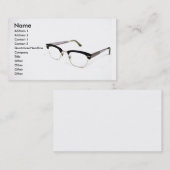 Leseglas-Visitenkarte Visitenkarte (Vorne/Hinten)