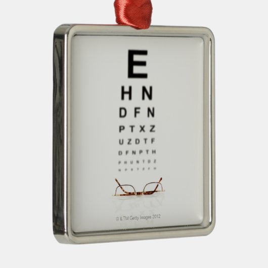 Lesegläser Silbernes Ornament (Rechts)