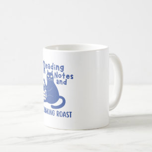 Lesehinweise und Trinkbraten Lustiger Becher Kaffeetasse