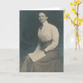 Lesekarte Karte (Gelbe Blume)