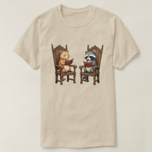 Lesekatze Capybara-Buch Liebesgeschenk T-Shirt