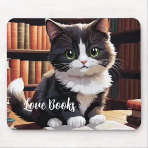 Lesekatze mousepad